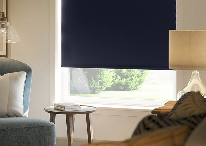 Orion (Blackout), Royal Blue - Roller Blind - Image 5